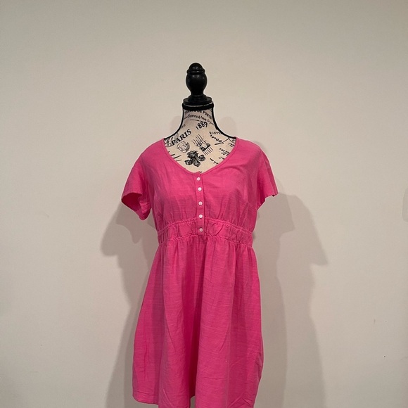 Isabel Womens Casual Pink Maternity Dress - Picture 1 of 3